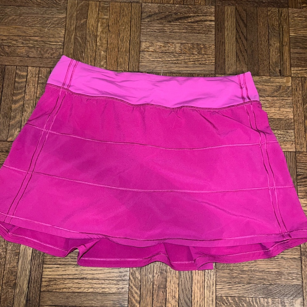 Lululemon Athletica Pink Mini Skirt